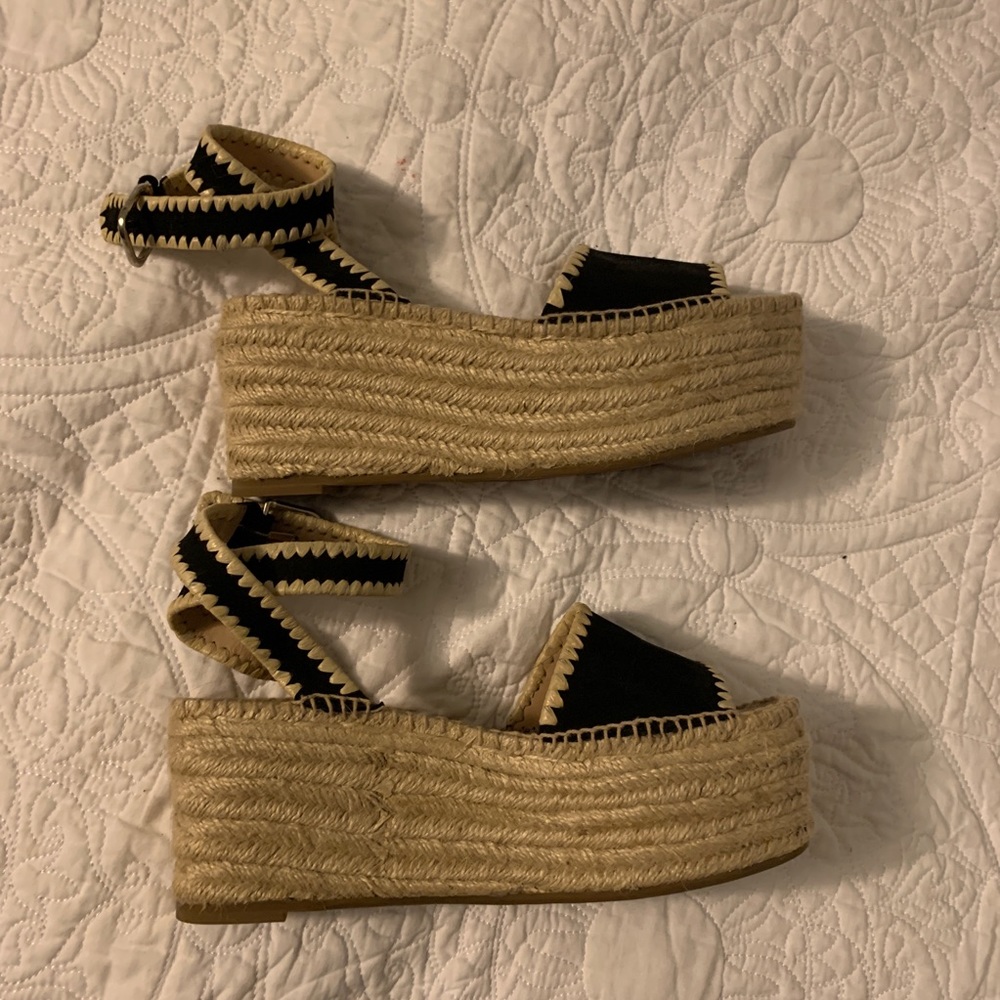 PLV ankle strap espadrilles size 8.5